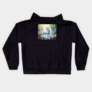 Fantasy unicorn Kids Hoodie